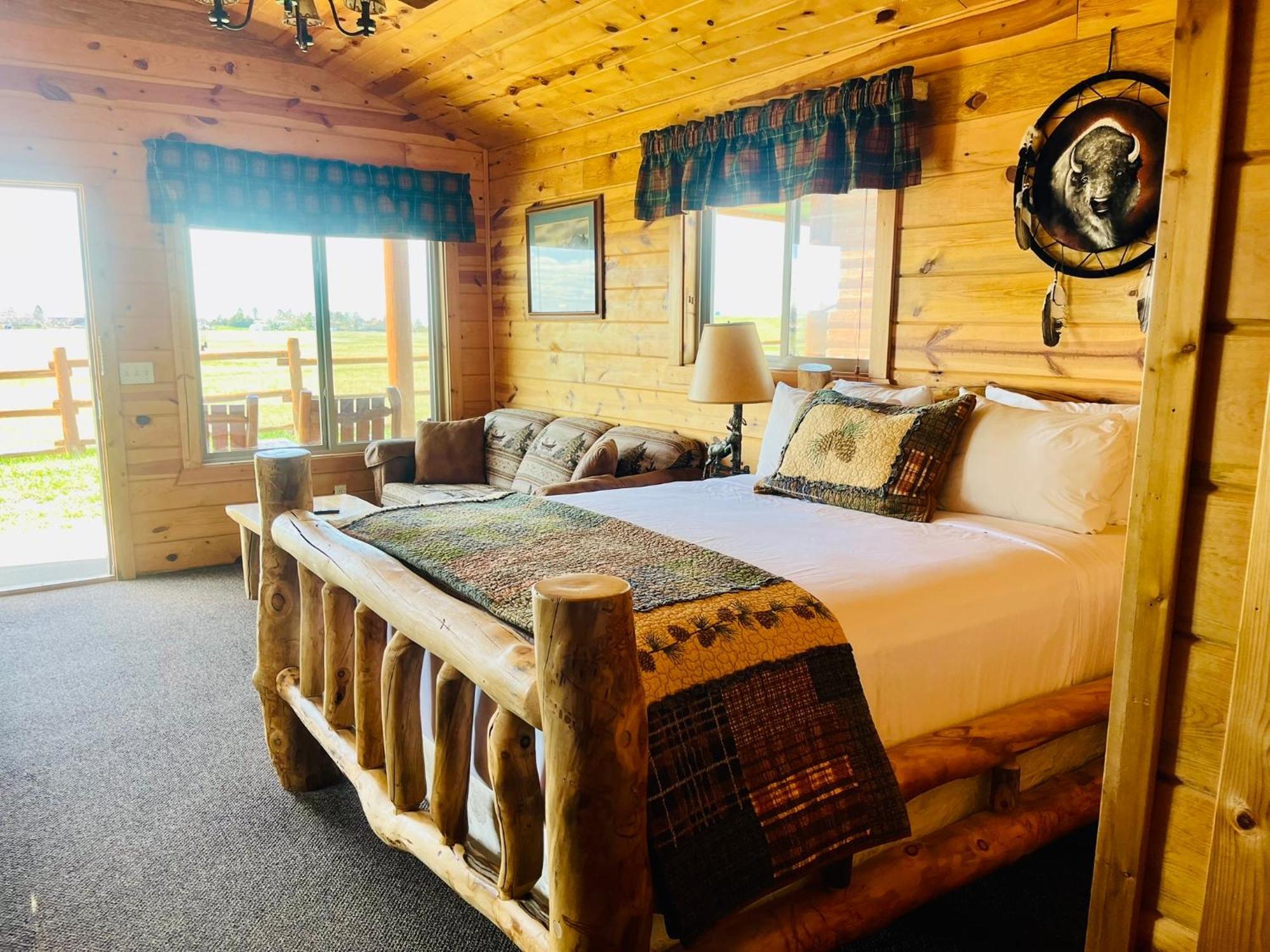 Badlands Frontier Cabins Wall Bagian luar foto