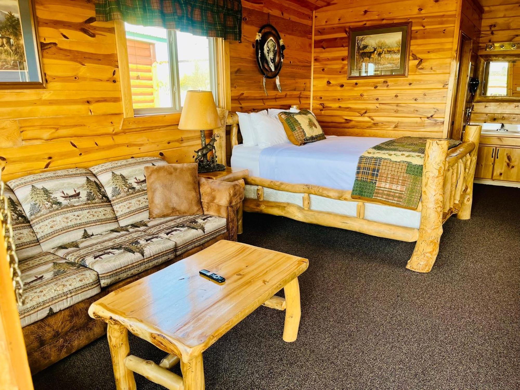 Badlands Frontier Cabins Wall Bagian luar foto