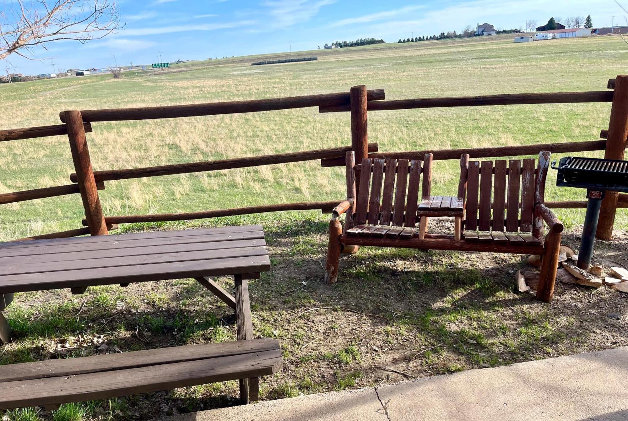 Badlands Frontier Cabins Wall Bagian luar foto