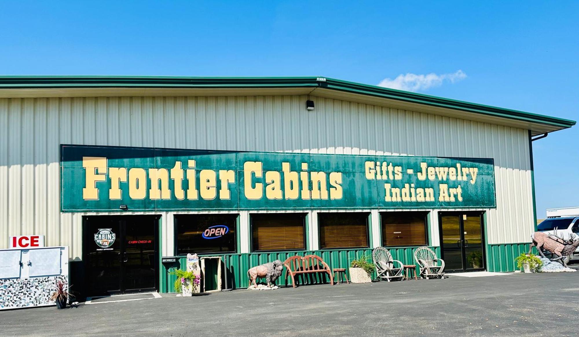 Badlands Frontier Cabins Wall Bagian luar foto