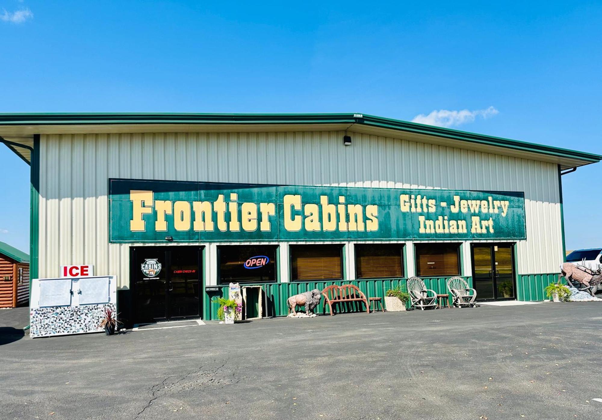 Badlands Frontier Cabins Wall Bagian luar foto