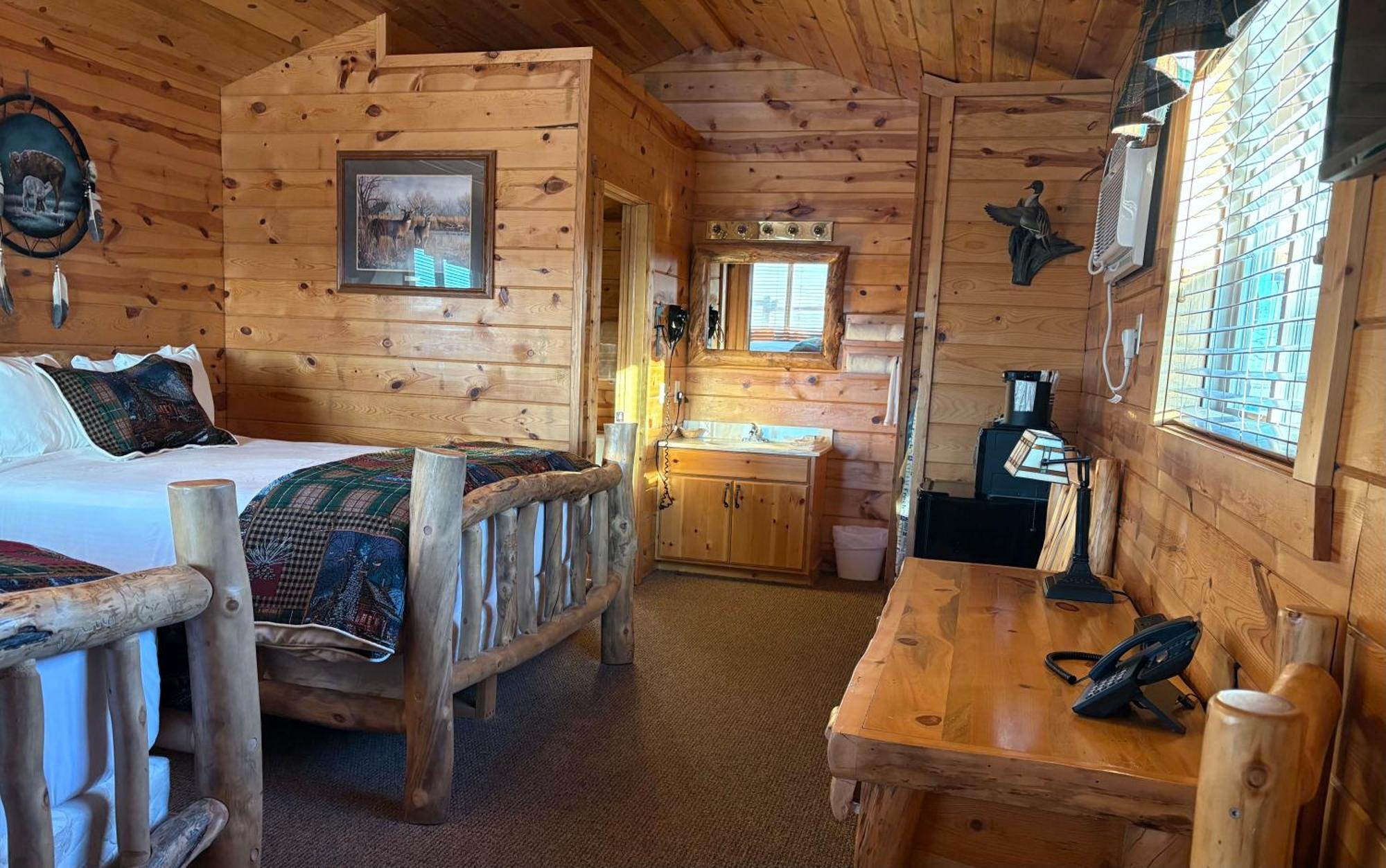 Badlands Frontier Cabins Wall Bagian luar foto
