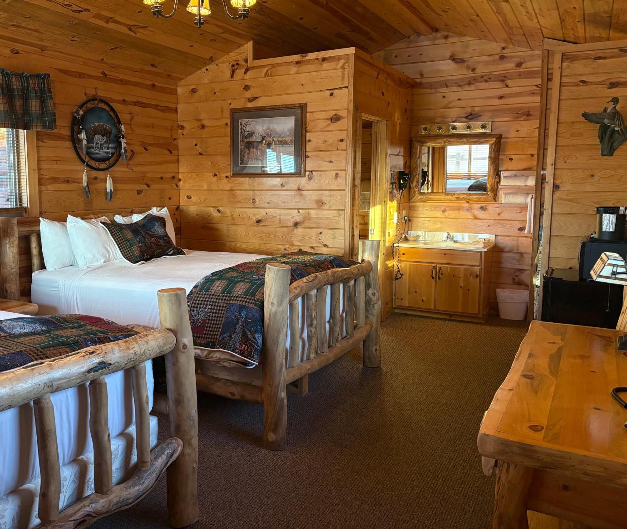 Badlands Frontier Cabins Wall Bagian luar foto